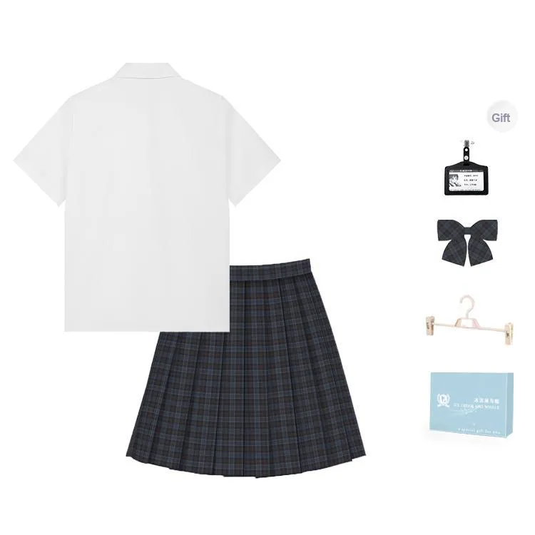 Ice Cream And Whale Summer JK Uniform Set Women's Gift Box Set-1