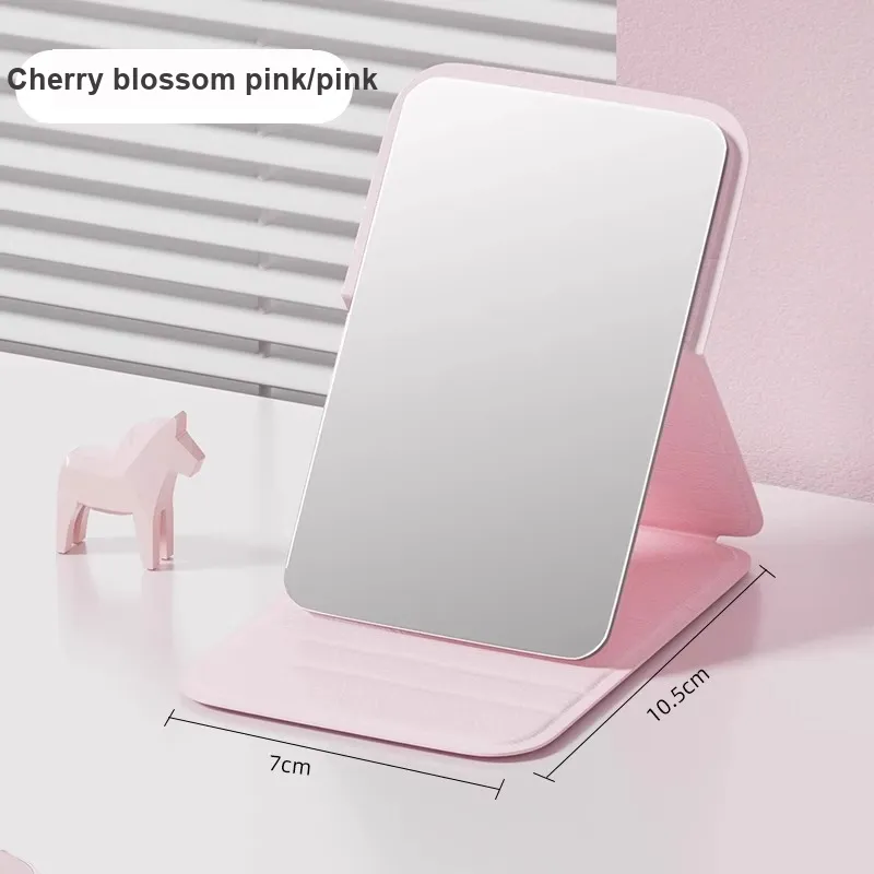 Gentle Welcome Portable Makeup Mirror Travel Foldable Handheld-5
