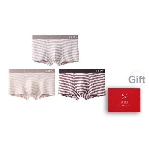 RED DRAGONFLY Хлопок Трусы Мужские 3 Пачки Подарочный Набор Коробка