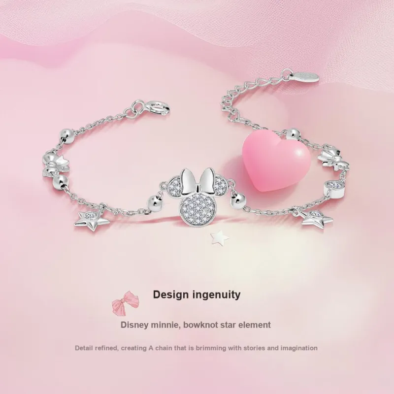 Disney S925 Silver Bracelets Women's-5