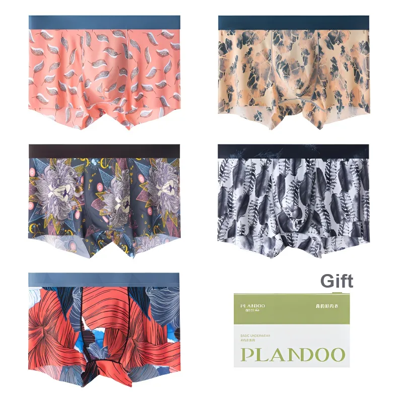 PLANDOO Underpants Men's 5 Pack-10