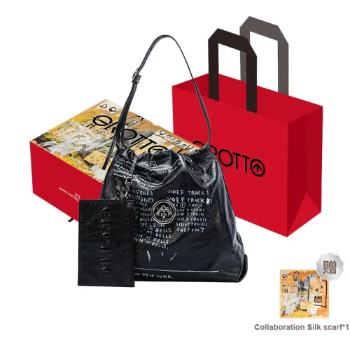 Jean-michel Basquiat X GROTTO Shoulder Bags