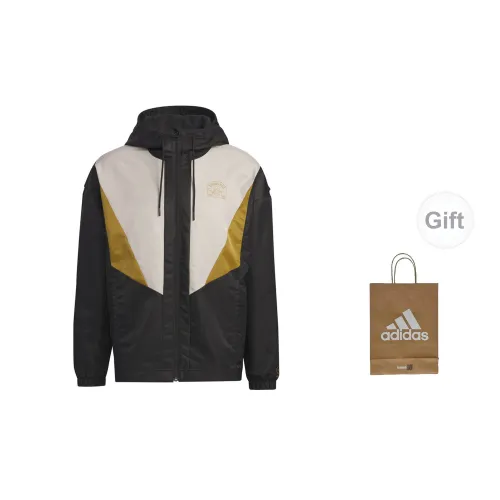 Adidas Jackets Unisex Black With Gift Bag