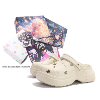 Jifffly Super 'Star' Hole Superstar Box Star Clogs Unisex