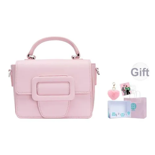 MERIMIES ПУ (полиуретан) Маленькая квадратная сумка через плечо средний размер женская клубничный молочный коктейль мороженое