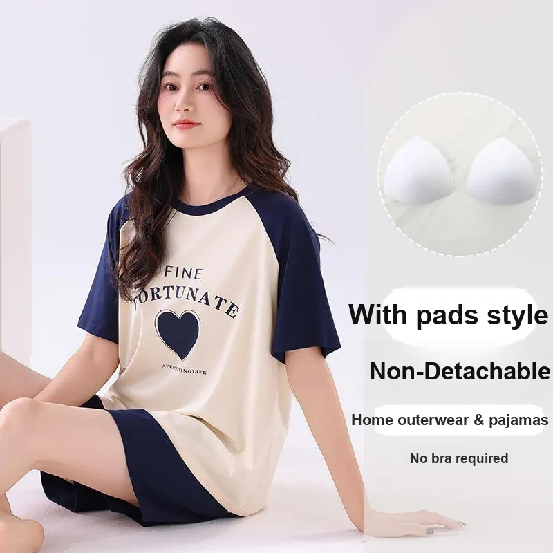 OUSHIBO Pajama Set Women's Image Color-5