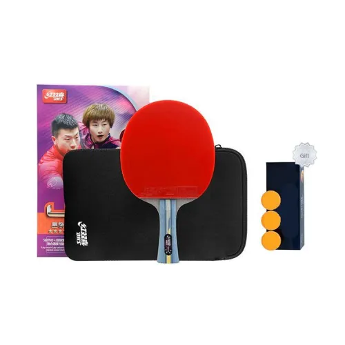 DHS Ping Pong Paddles Unisex All Wood With Carbon Fiber With Carbon Fiber