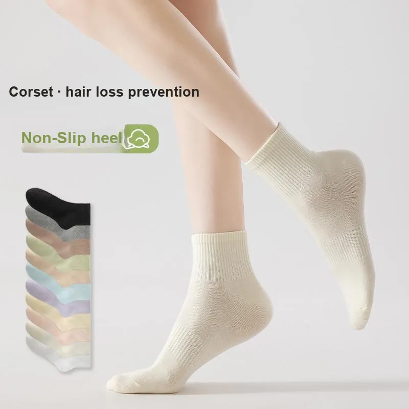 XIA.WA.ZHI.XIU Ankle Socks Women's 5 Pack Gift Box Set-52