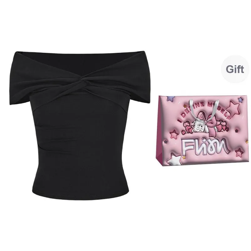 Regular Fashion Minimalist Style T Shirt Women's Includes Exquisite Box-6