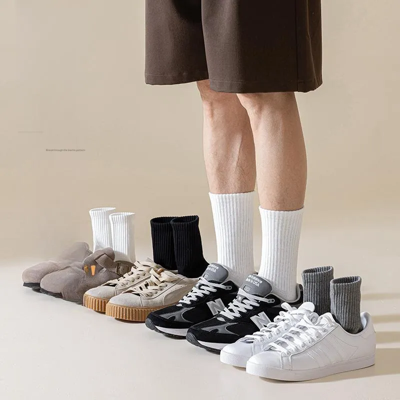 Montagut Mid Calf Socks Men's 5 Pack-17