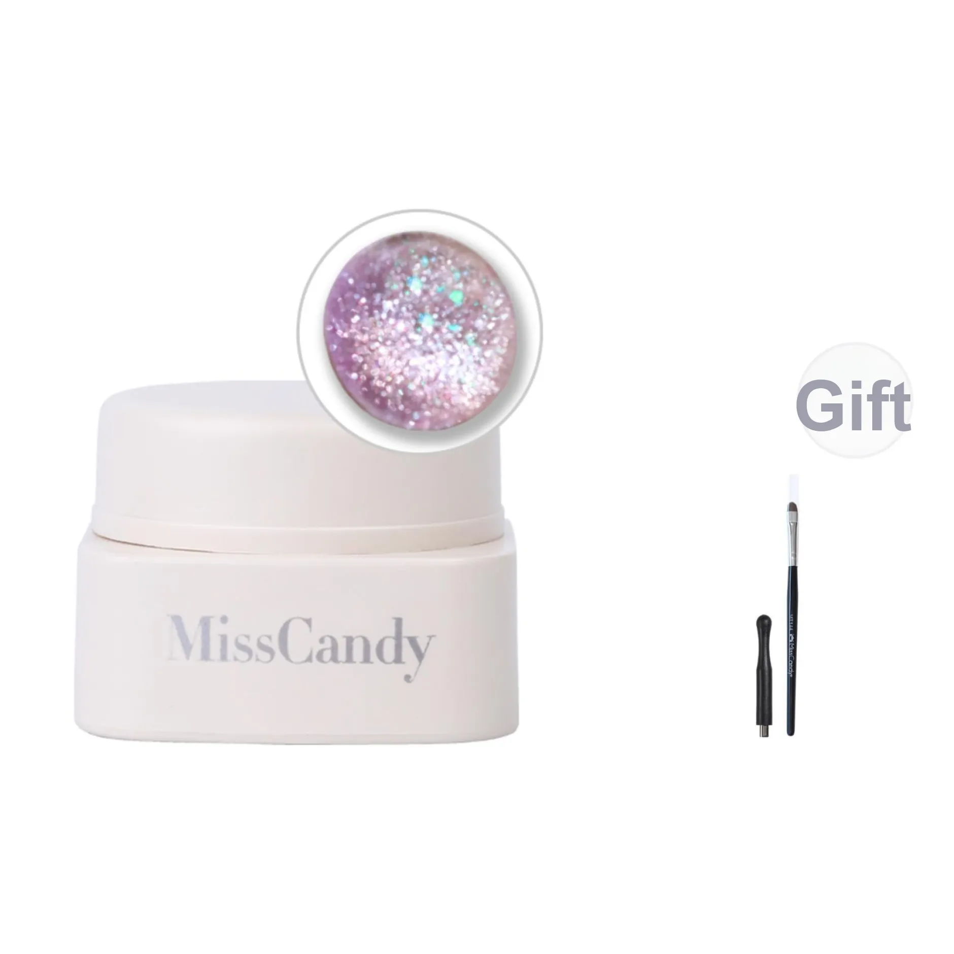 Miss Candy Фейерверк 14 Цвет Фейерверк Коллекция CAT'S EYE Ультра Искра Гель-лак