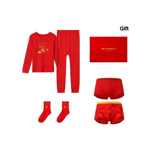 Red Bean Набор нижнего белья Красный Китай Подростки