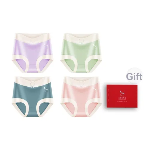 RED DRAGONFLY Хлопковые трусы женские подарочная коробка цветовая комбинация