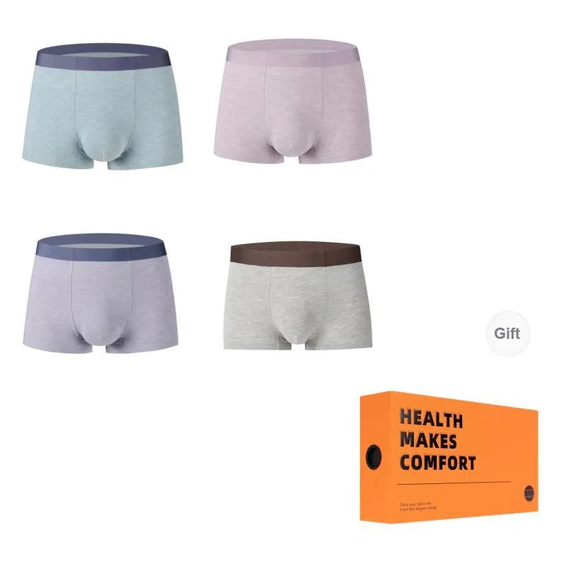 Vine Color Underpants Men's 4 Pack-6