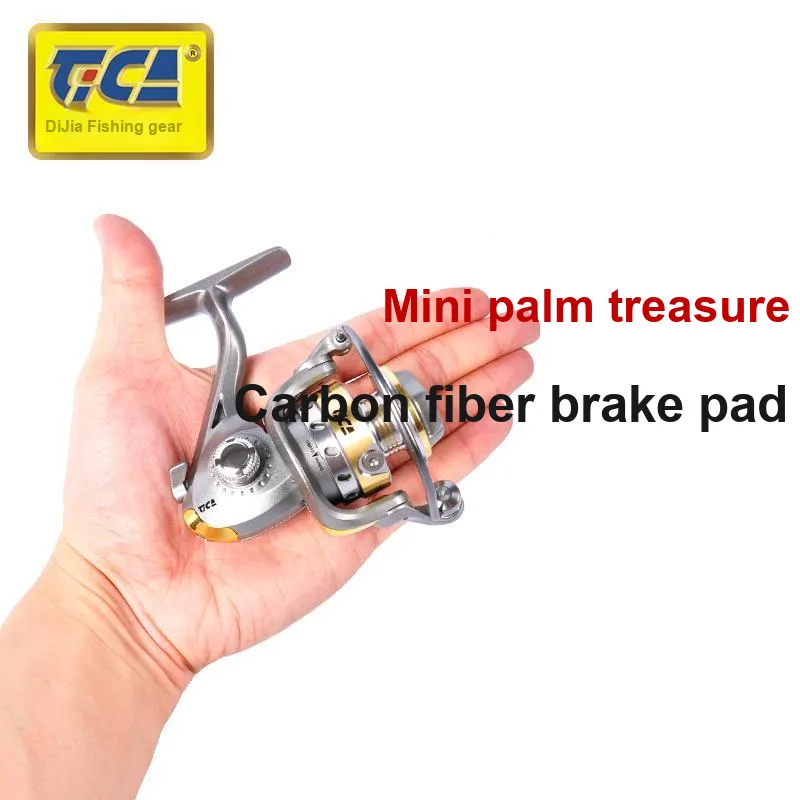 Dega Fishing Line Reel Stainless Steel Carbon Fiber Front Unloader Spinning Wheels-1