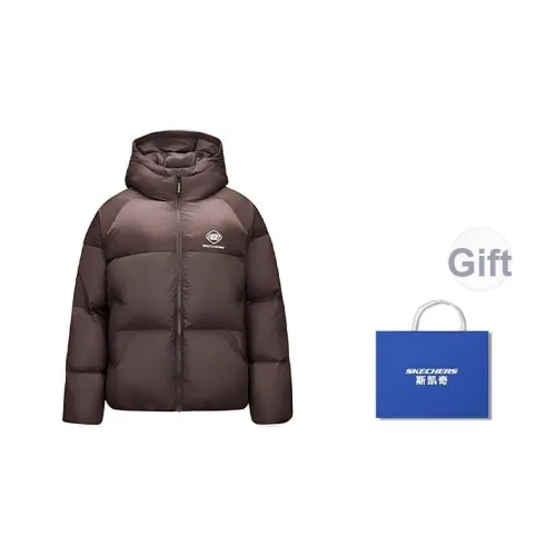 Skechers Пуховик Женские Caramel Brown