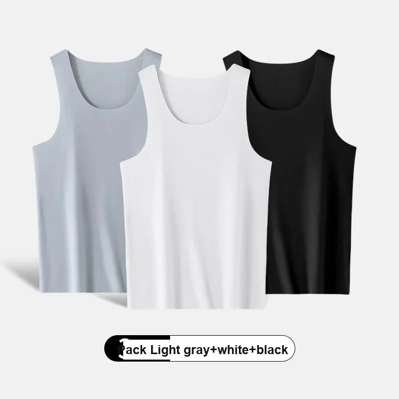 H YXIANG Tank Top Men's Combo Set-45