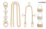 Cherry Blossom Extender Chain+Long Chain+Four-Leaf Clover Decorative Chain