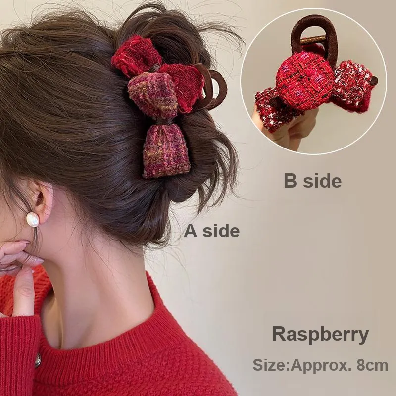 Danqin Fabric Hair Clips Women's-9