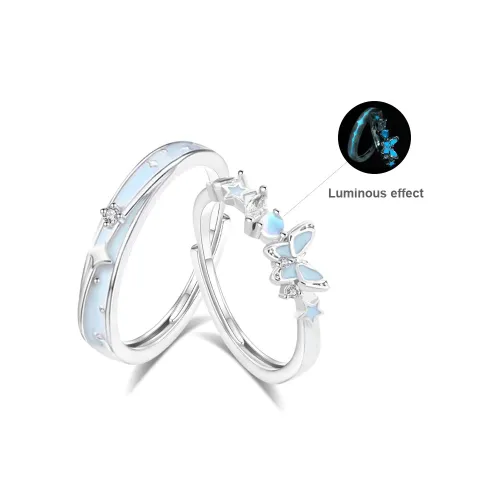 KINGEE Year Of The Snake Love Confession Rings Unisex