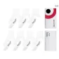 [7 Pack]White *7