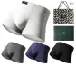 4-Pack Box Included (Black+Navy Blue+Iron Gray+Light Gray) 100% cotton Antibacterial Breathable/Free Shopping Bag