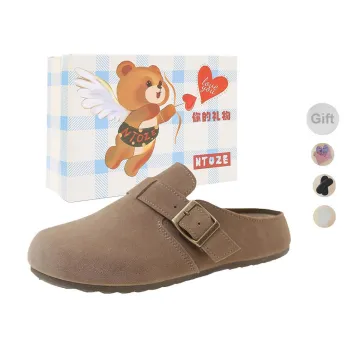 NTOZE Abrasion Resistant Wrap toe Slippers Women's Box
