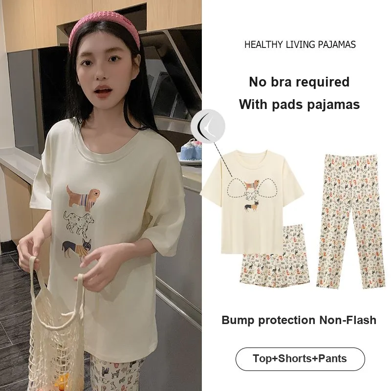 Ta Yan Pajama Set Women's Apricot-2