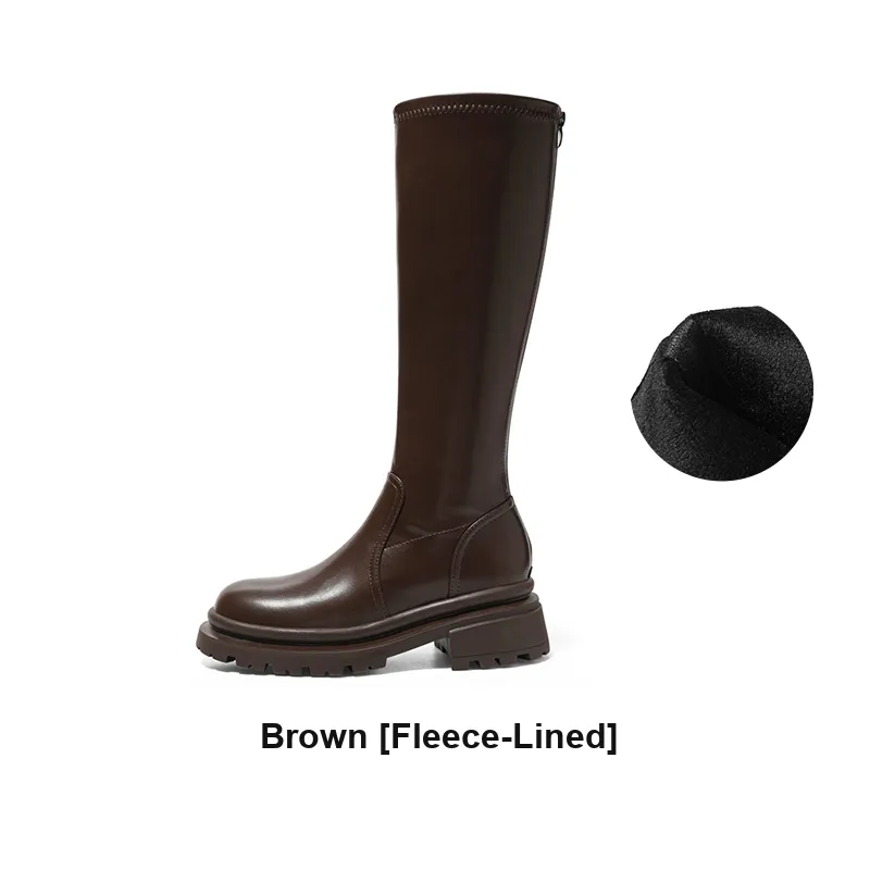 ZHR Knee-high Boots 5.5cm Women's-26