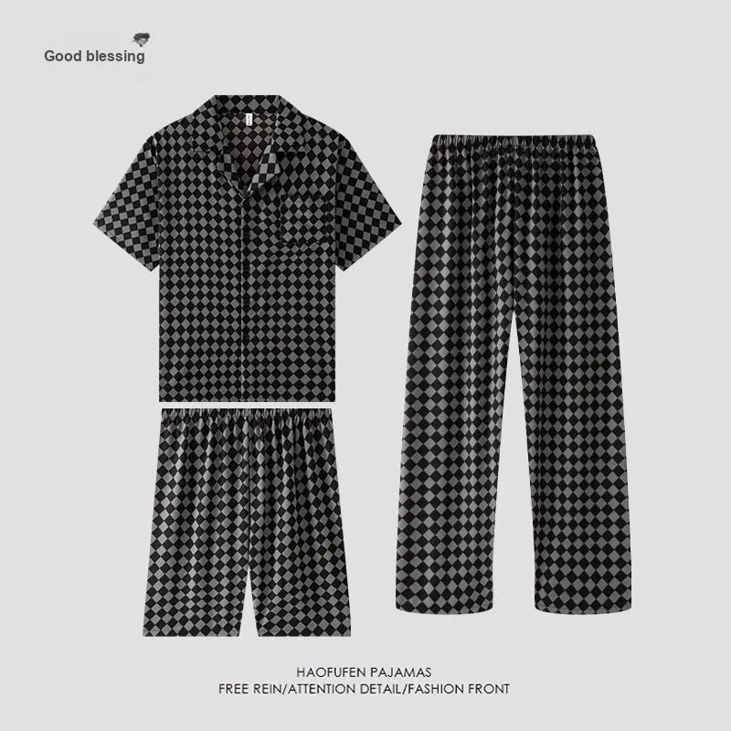 Good fortune Men Pajama Sets-1