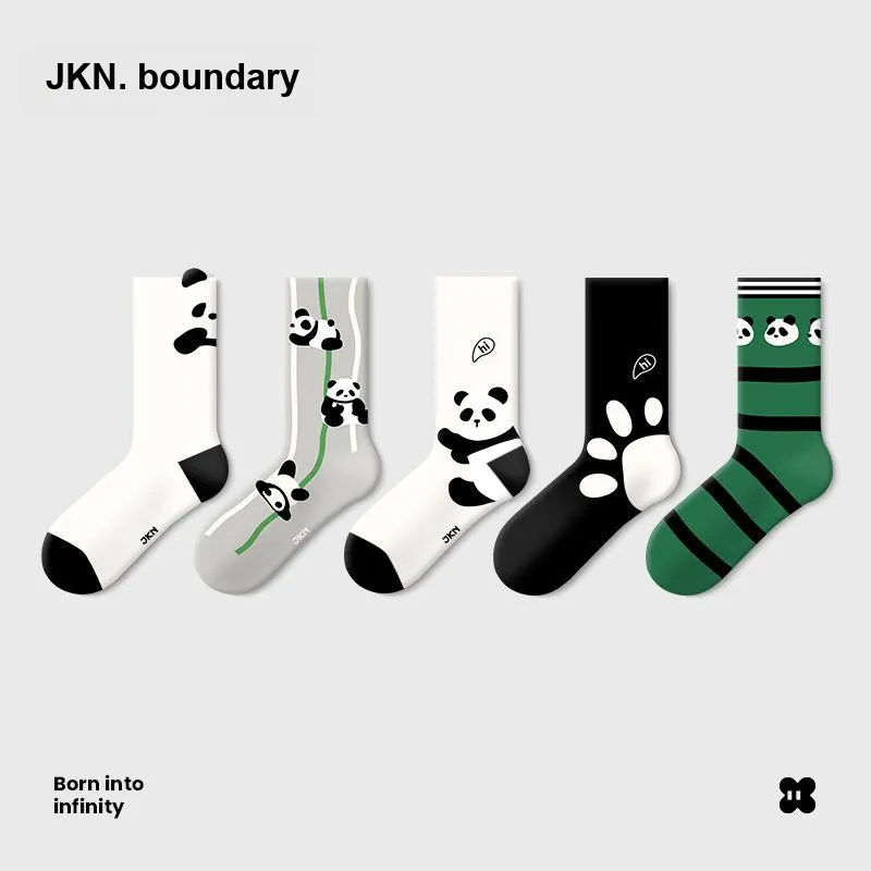 JKN Unisex Mid Calf Socks-1