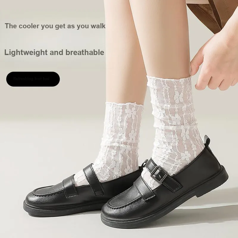 Lanza Women's Mid Calf Socks-1
