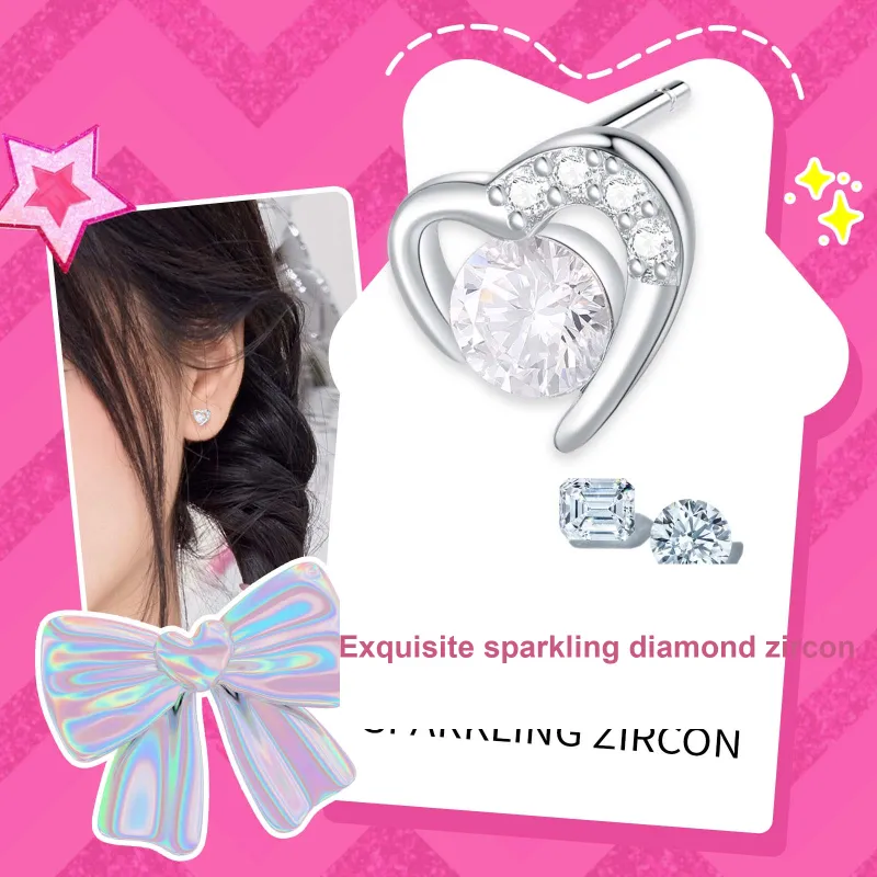Barbie Copper Alloy Stud Earrings Women's-3