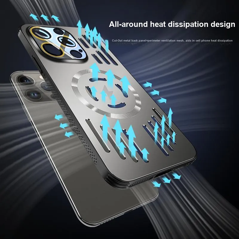 Yoobao Metal Impact Resistant Magnetic Phone Cases Compatibility IPhone 13 Pro/Apple 13 Pro Max/13 Business Formal-21