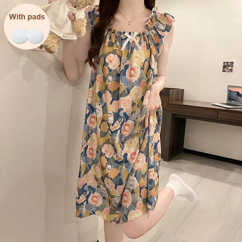 Ta Yan Nightgown Women's Image Color-5