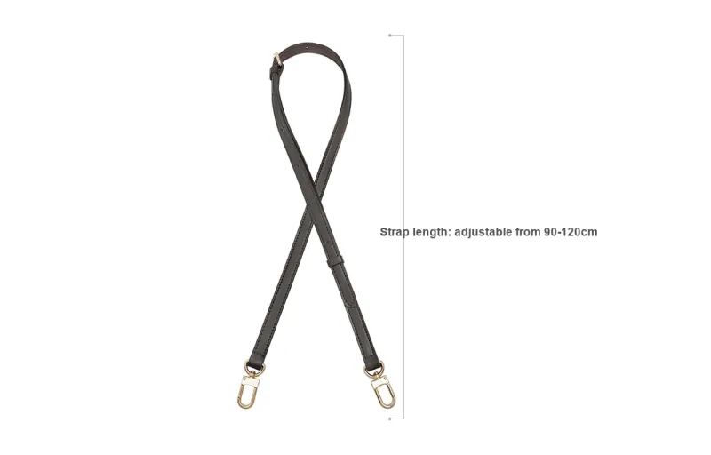 Lan Bao Fan Cow Leather Bag Strap Women's Brown/Color Changing-1