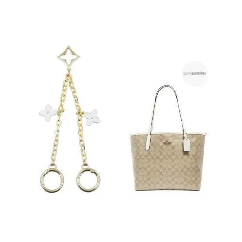 Metal Bag Chain Shoulder Strap Women's Gold