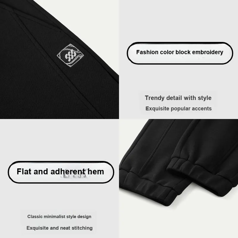 HLA Knitted Sweatpants Men-9