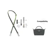 (Forest Green) Adjustable 95-124cm Shoulder Strap+Perforated Set