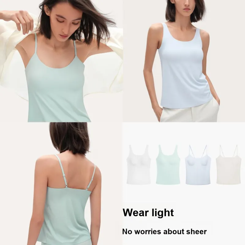 Ubras Muscle bottomed Clothing Series Camisoles Women's-26