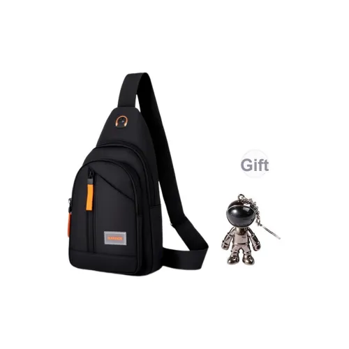 Warrior Oxford Sling Bag Standard Unisex Black Warrior Оксфорд Слинг Сумка Стандартная Унисекс Черная