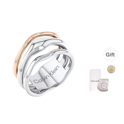 CALVIN KLEIN Wind Style Collection Steel Rings Women's