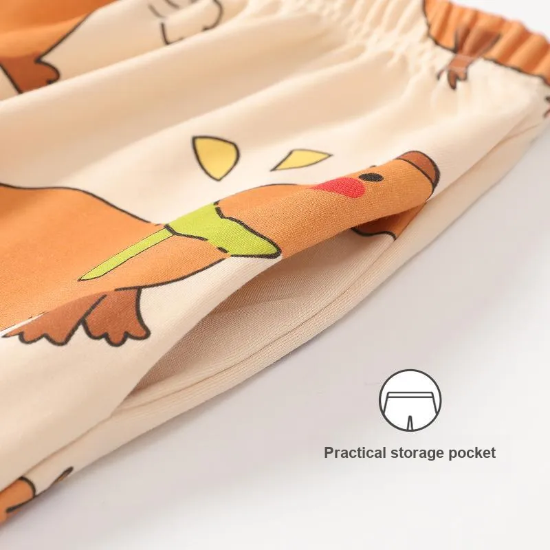 Maultiay Pajama Set Unisex Capybara-4