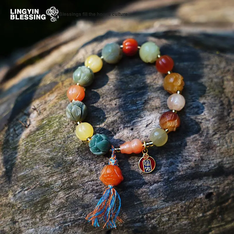 XIZITONGHUA Bodhi Seed Bracelets Women's-1