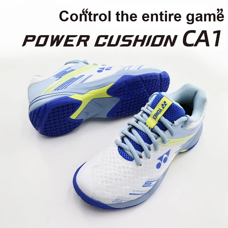YONEX POWER CUSHION CASCADE ACCEL Low Top Badminton Shoes Unisex Blue-6