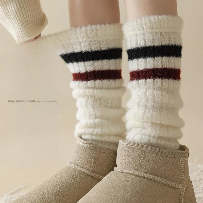 MIIOW Mid Calf Socks Women's Combo Set-18