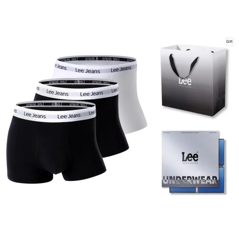 Lee Underpants Men's Combo Set Box+Shopping Bag-35