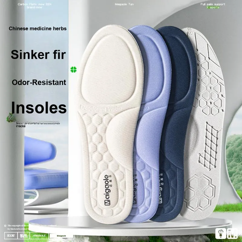 Maigaole Power Cotton Insoles Unisex-1