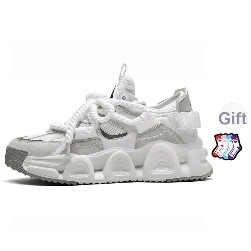 Masongarments Storm 1 Wear-Resistant Breathable Height Increasing Low-Top Chunky Sneakers Unisex Exclusive Box
