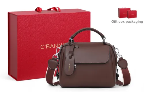 C°BANNER Shoulder Bags Coffee [Romantic Foldable Box]